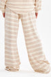 Striped Wide Legs Knit Pants