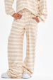 Striped Wide Legs Knit Pants
