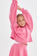Open Back Modal Knit Top - pink