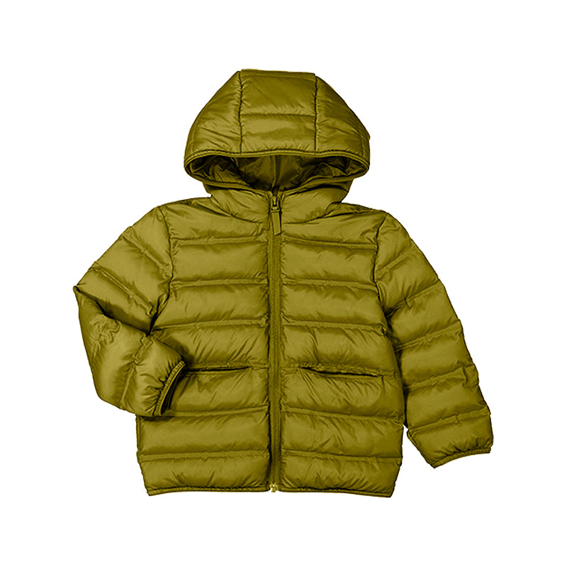 Ultralight coat - Pesto