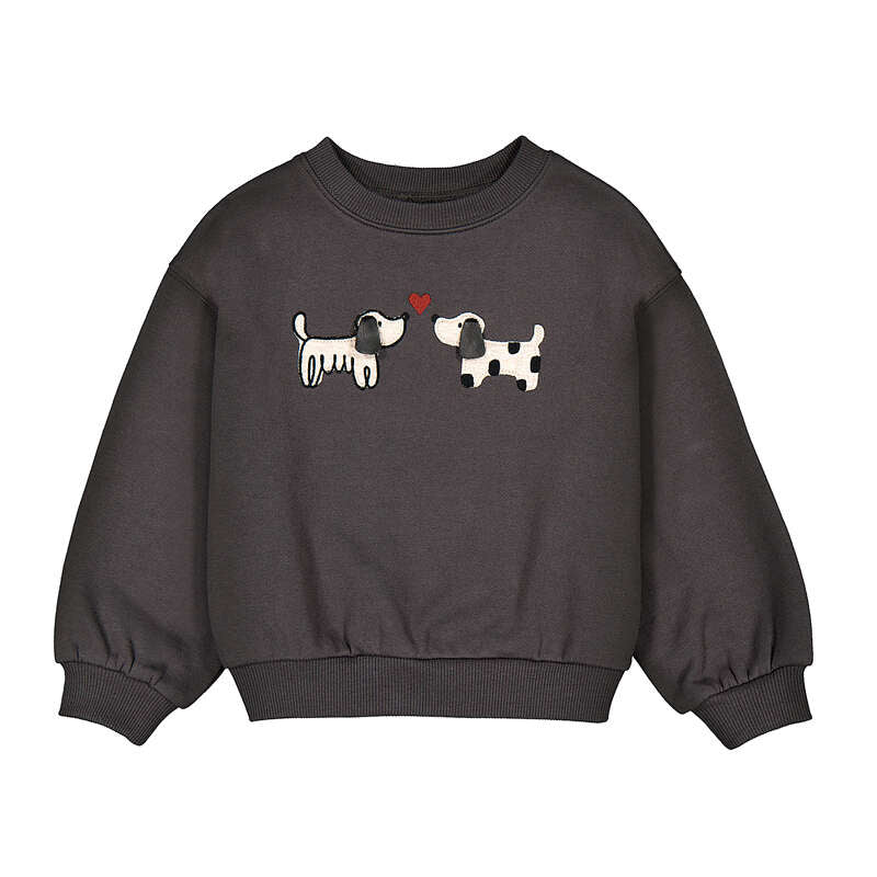 Pullover - Girl Puppy Sweatshirt 4407