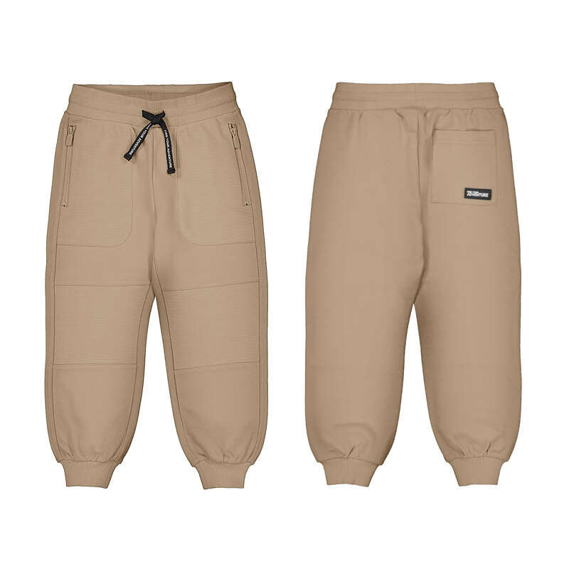 Ottoman knit pants - 4505 39-Hazelnut