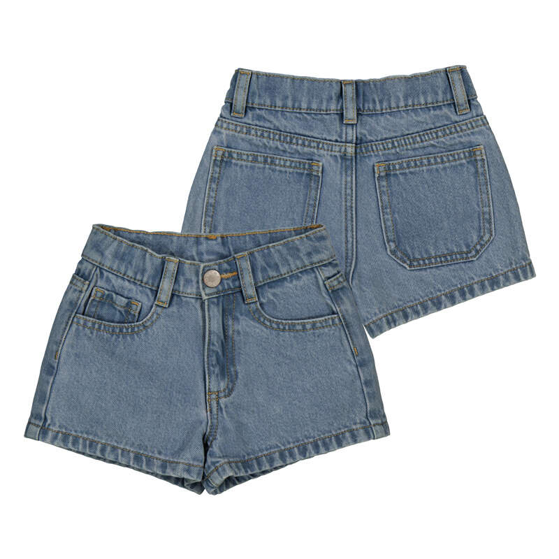 Girl Denim Shorts - Dark