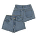 Girl Denim Shorts - Dark