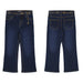 Flare jeans for girls - blue