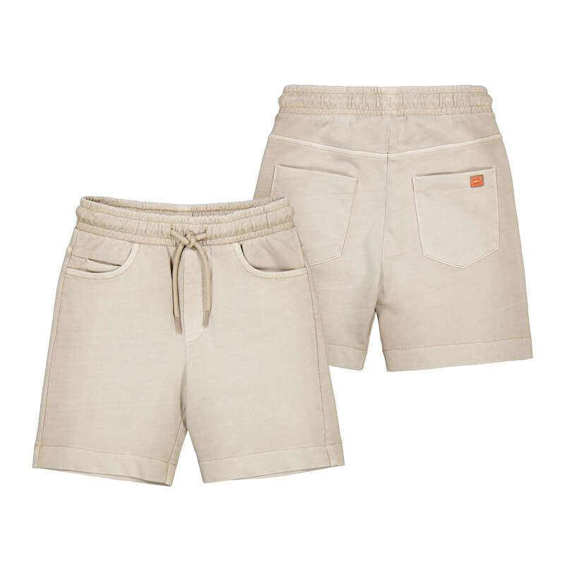 Boy Tie Dye Shorts- stone