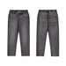Soft denim jogger pants - Medium Gra 4503