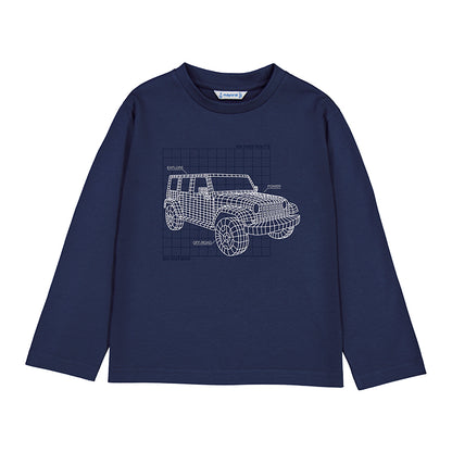 Boy Printed T-Shirt - glow in the dark