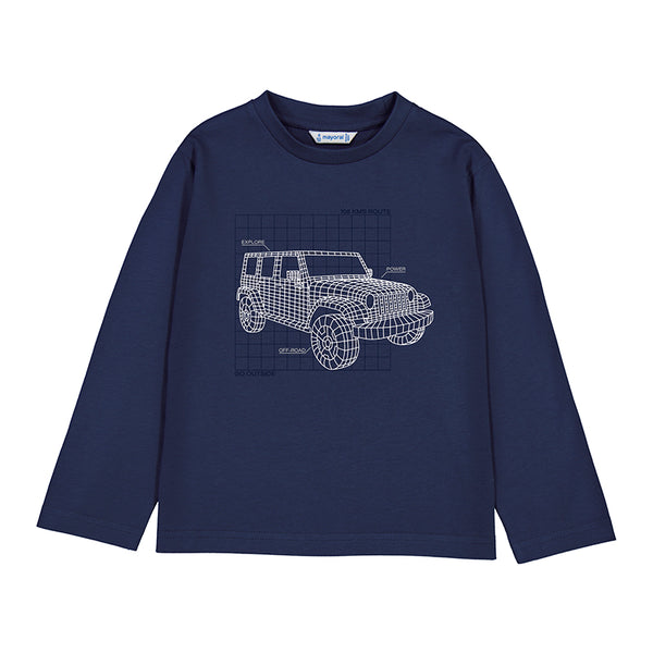 Boy Printed T-Shirt - glow in the dark