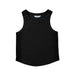 Girl Ribbed Tank Top - Black