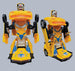 Transformer Toy Battery Race Car-Robot Light Up
