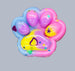 Dough Doughs Squish Taba Silicone Paw Prints 4in