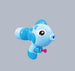 Water Toys Fish Squirt Guns 6in