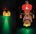 Transformer Toy Battery Race Car-Robot Light Up