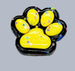 Dough Doughs Squish Taba Silicone Paw Prints 4in