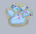 Dough Doughs Squish Taba Silicone Paw Prints 4in