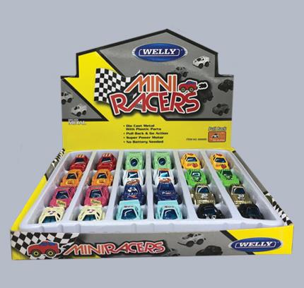 Die Cast Pull Back Spring Mini Racers