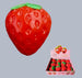 Dough Doughs Squish Dough Strawberry 3in