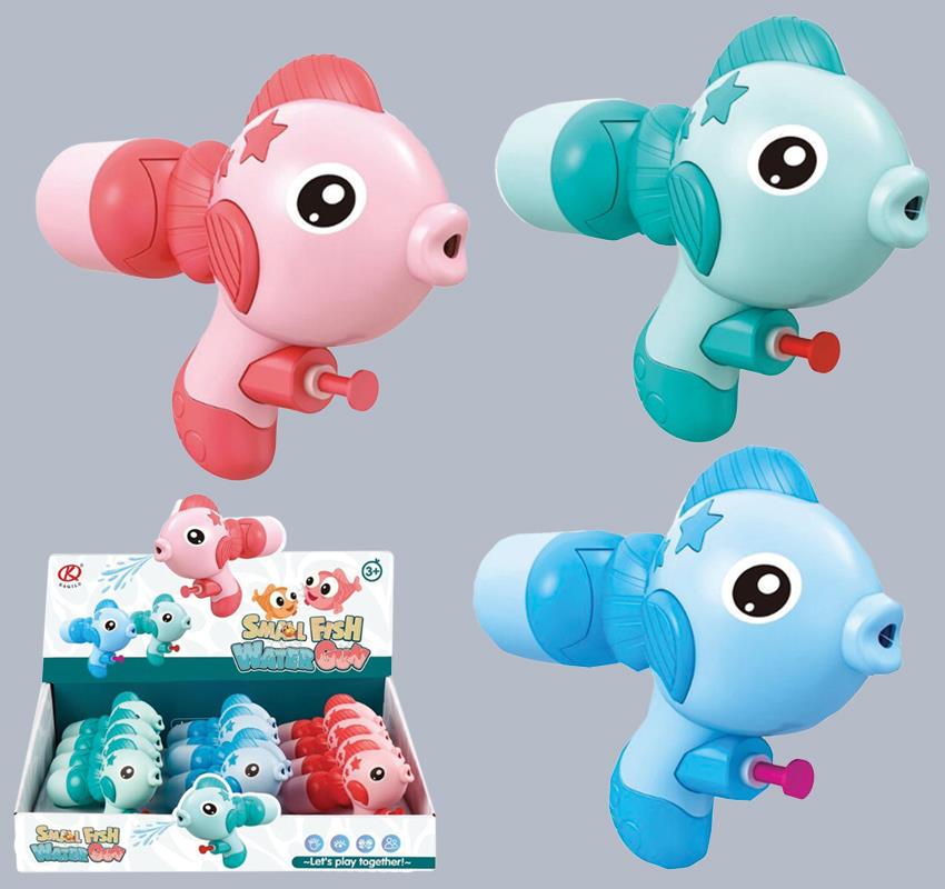 Water Toys Fish Squirt Guns 6in