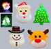 Holiday Light Up Soft Squeeze Ring