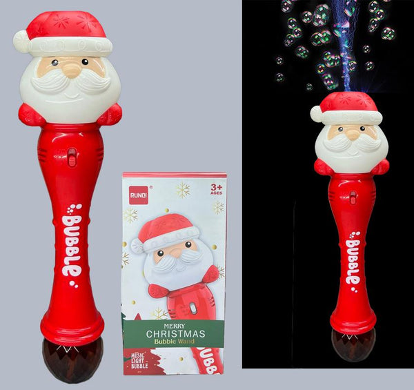 Wands Bubbles Blower Santa