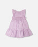 Striped Dress Lavender