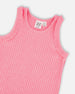 Rib Tank Top Pink