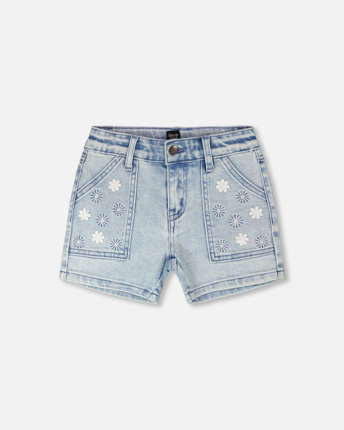 Light Blue Denim Shorts