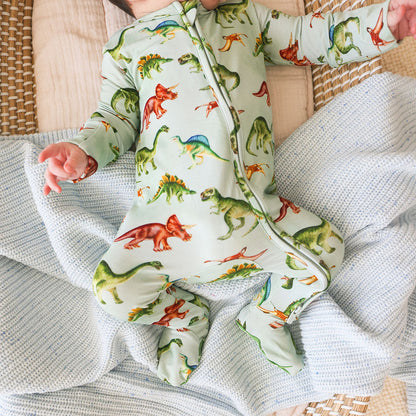 Footie Zippered One Piece - Buddy