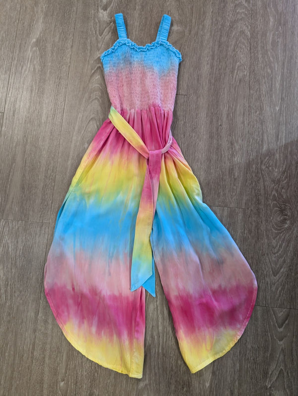 Rara Romper - Rainbow Tie Dye