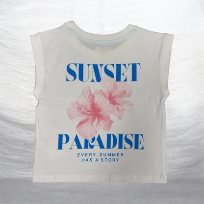 Sunset Paradise Graphic Tank
