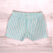 Striped Boxer Shorts Turqoise