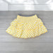Smocked Waistband Checkered Print Skort - AFTERGLOW