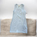 RIB RAW EDGE RACER TANK DRESS - saltwater taffy