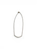 cz bar tiny chain necklace