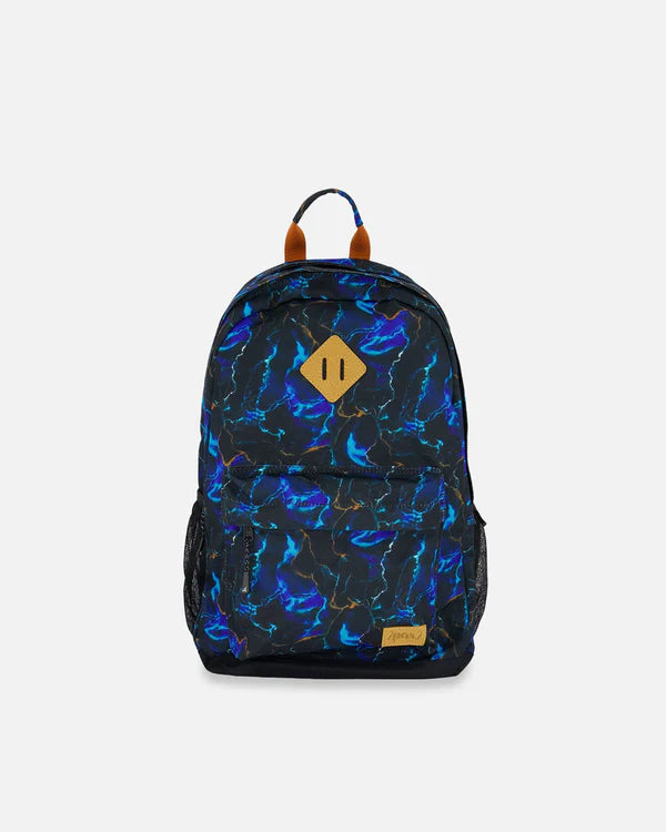 Backpack Black Printed Storm - 25L