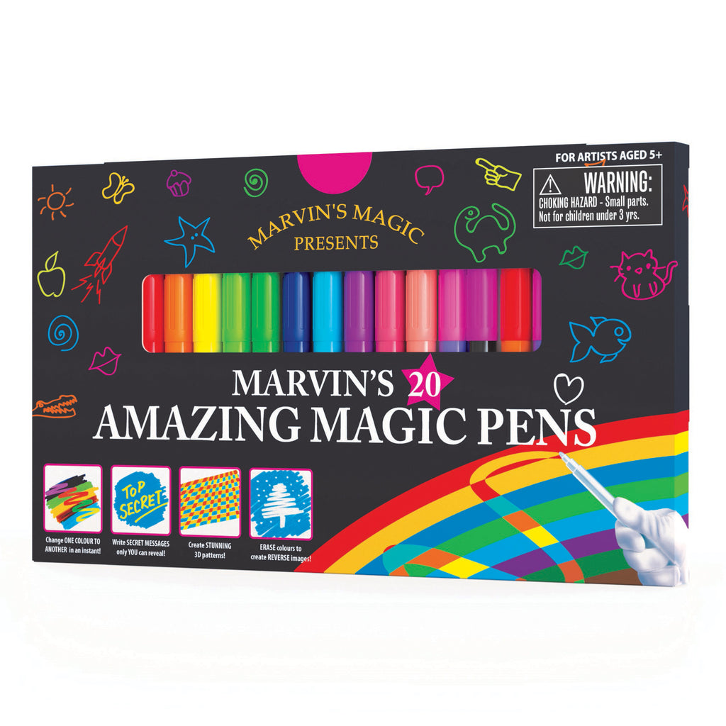 Marvin's amazing magic pens