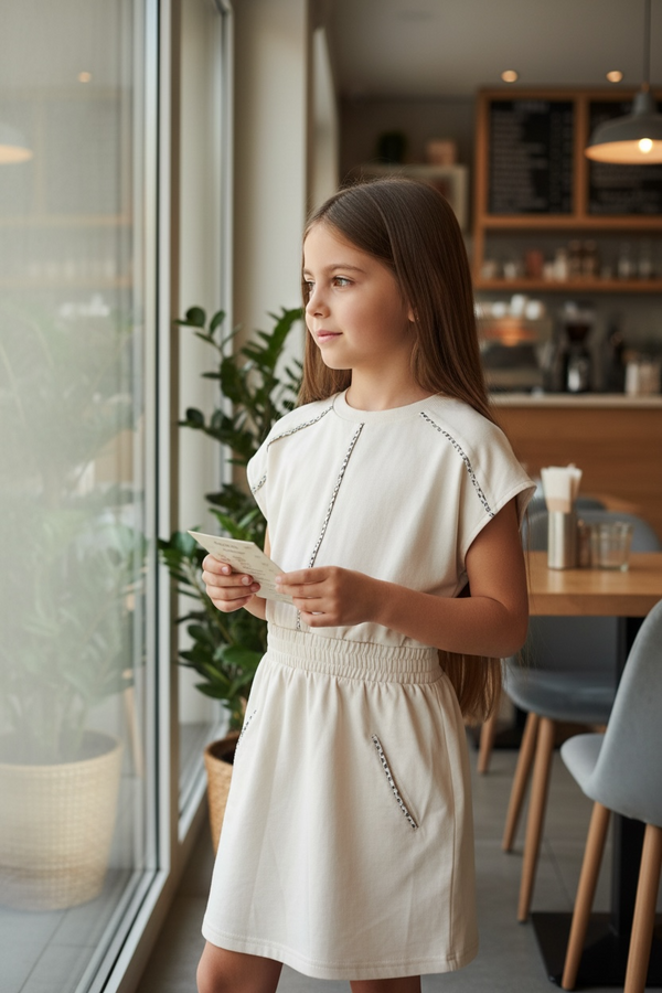 Girl Skirt and T-shirt Set