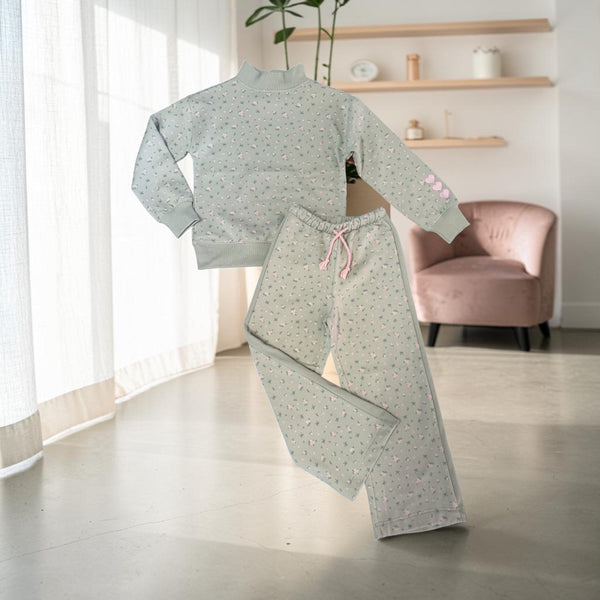 Floral Print Set - Pants