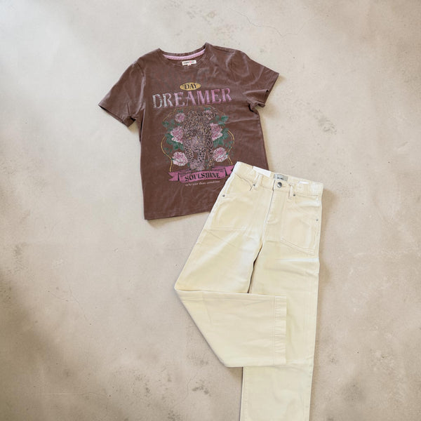 Day Dreamer Distressed Graphic Tee