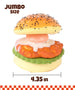 Grabie Ultimate Stress Relief Squishy - Teriyaki Burger Bun