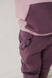 GIRL'S JOGGERS - PLUM