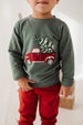 RAGLAN SWEATSHIRT - CHRISTMAS TRUCK
