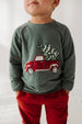 RAGLAN SWEATSHIRT - CHRISTMAS TRUCK