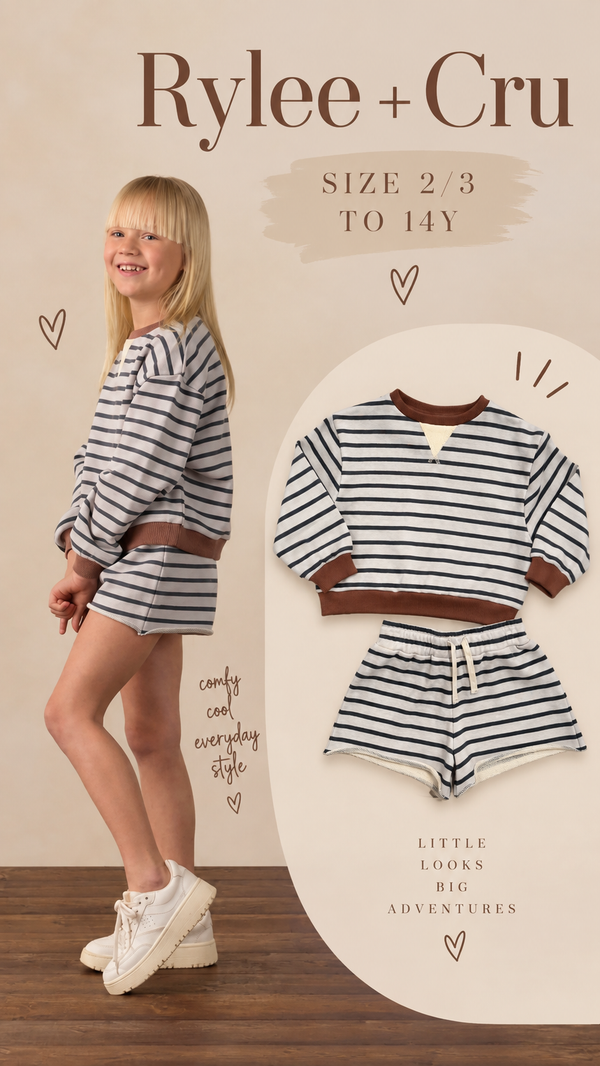 LEGEND SWEATSHIRT MIDNIGHT STRIPE
