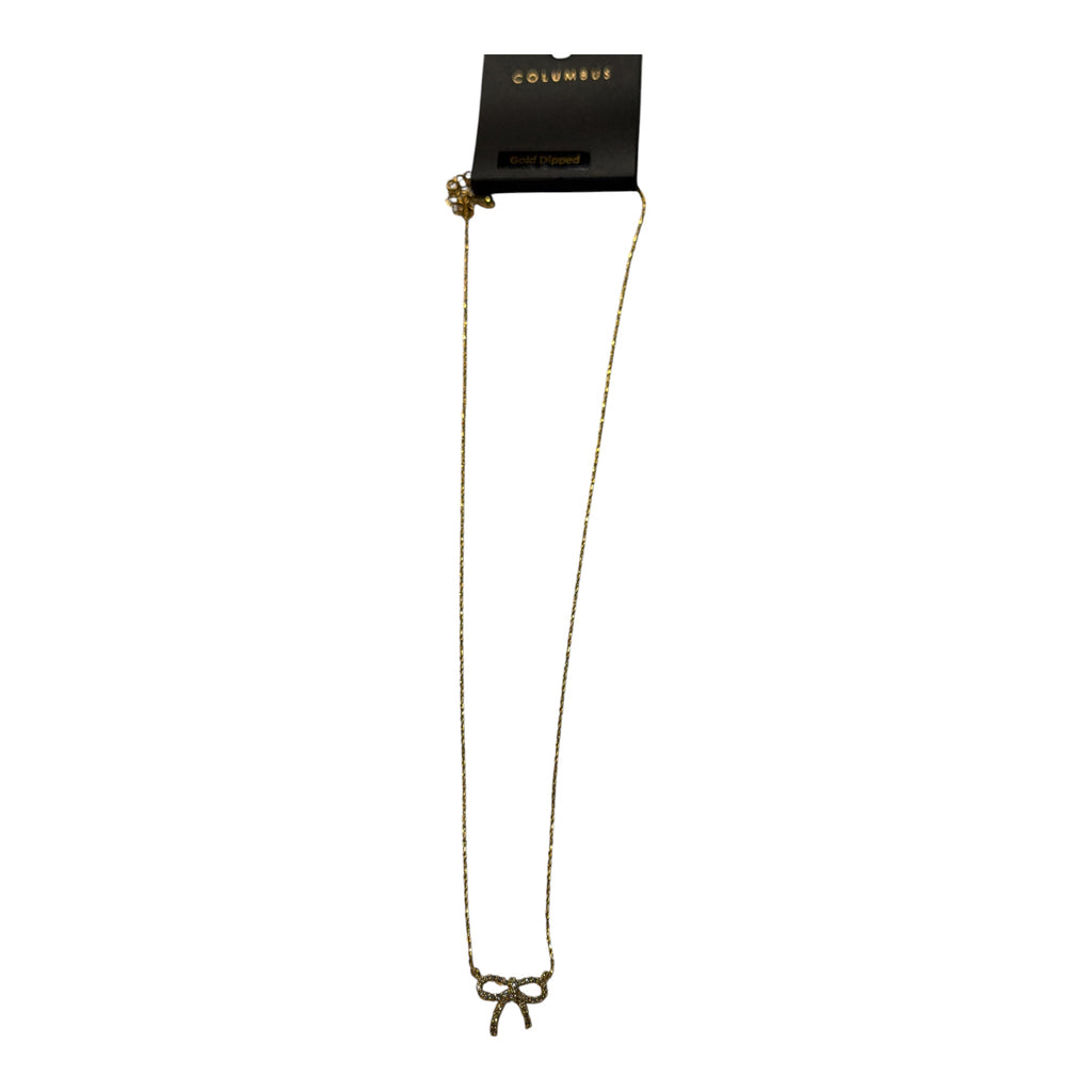 Bow with diamond