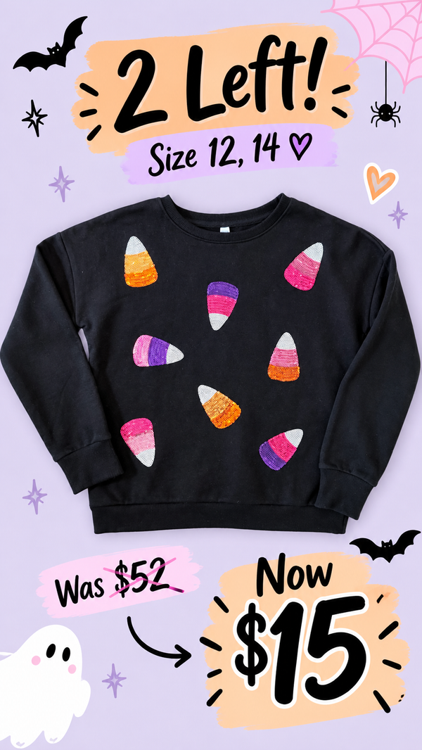 Sequins Candy Corns Sweetheart