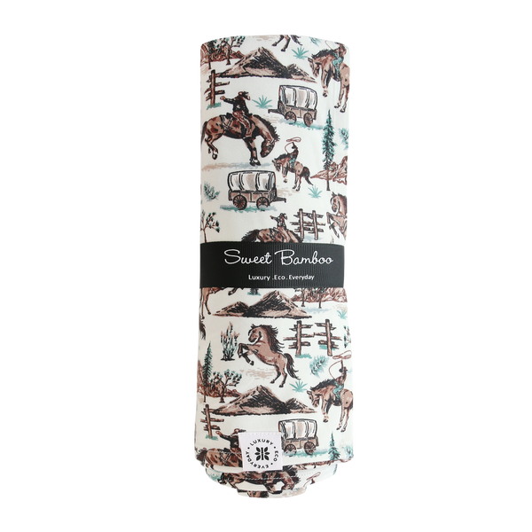 Swaddle Blanket - Buffalo Bill