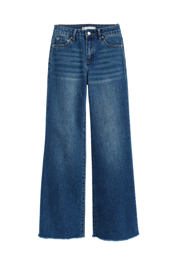Wide leg pants - Indigo