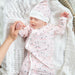 Baa Baa Baby Pink Modal Magnetic Gown Set